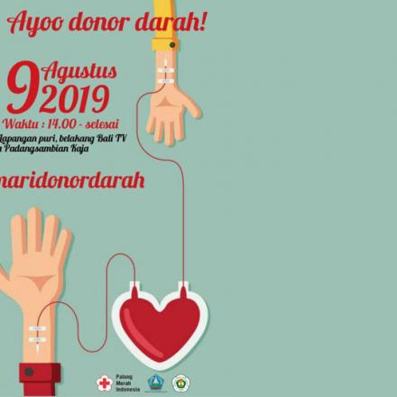 Kegiatan FORMI Desa Padangsambian Kaja diisi dengan Kegiatan Donor Darah