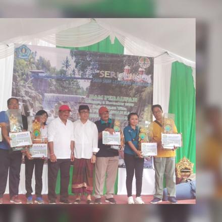 Penganugrahan Juara Lomba Kali Bersih Kota Denpasar