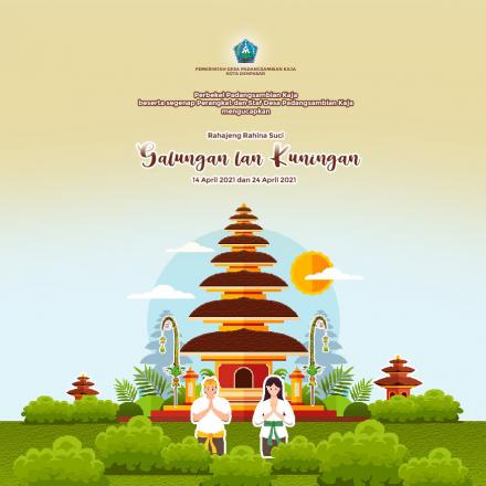 Selamat Hari Raya Galungan lan Kuningan