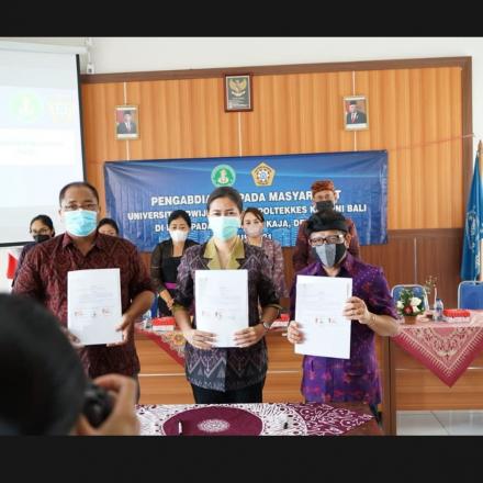 Pembukaan Kegiatan Pengabdian kepada Masyarakat Tahun 2021 oleh Yayasan Dwijendra
