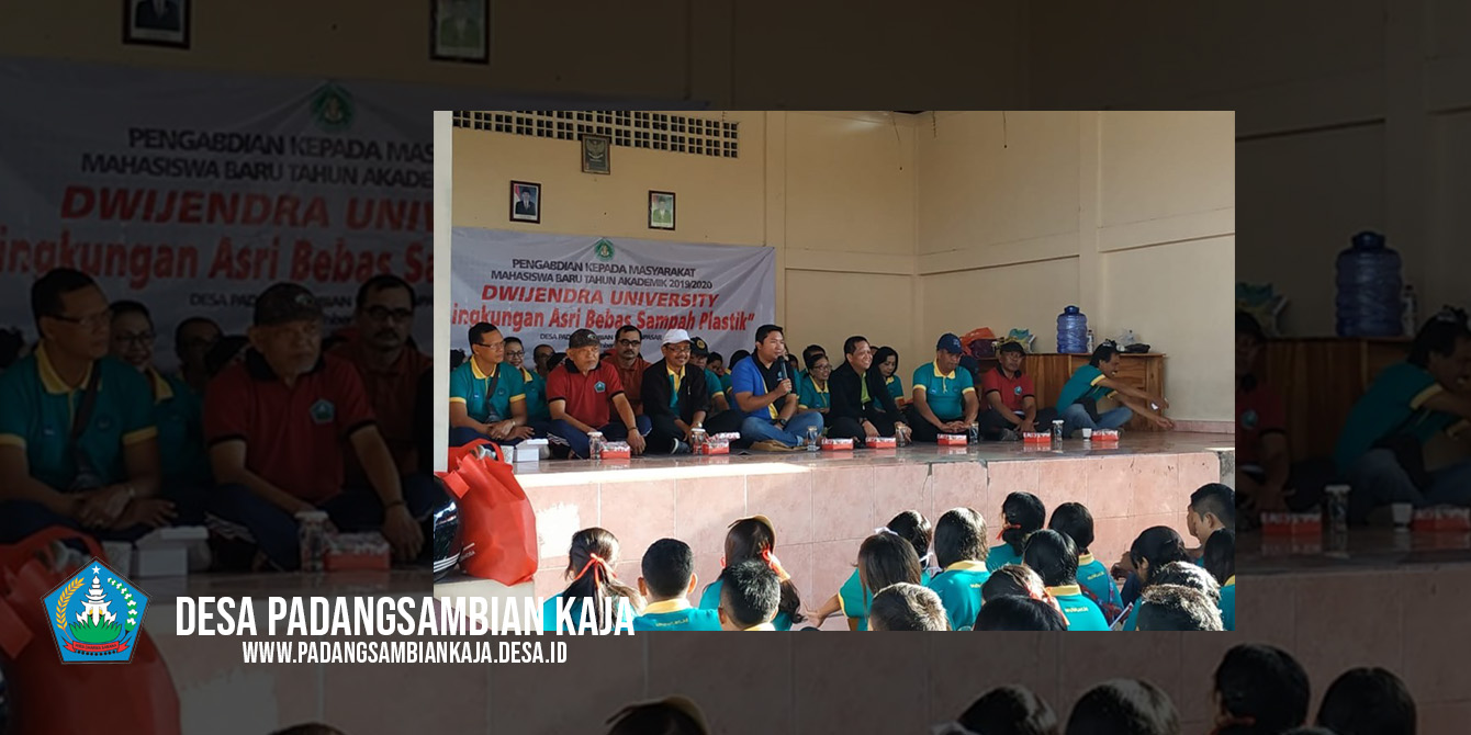 Kegiatan Bhakti Sosial di Desa Padangsambian Kaja oleh Civitas Akademika Dwijendra University
