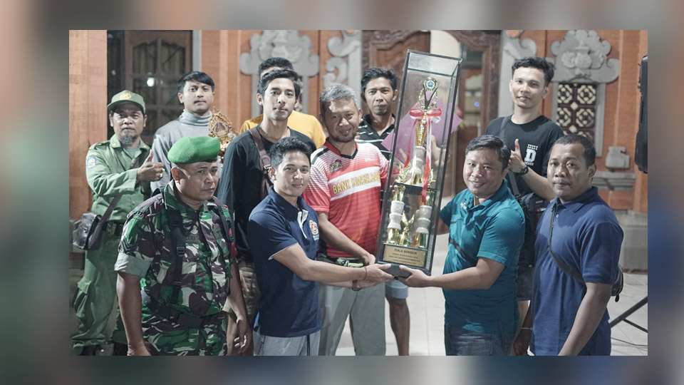 Penutupan Liga Desa Padangsambian Kaja Tahun 2019